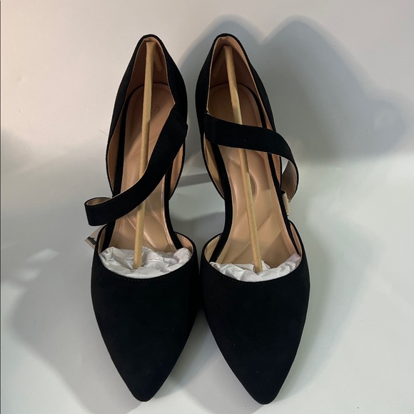 Mysoft Women's Dress Shoes Kitten Pumps Slingback
- 12 - Picture 2 of 11